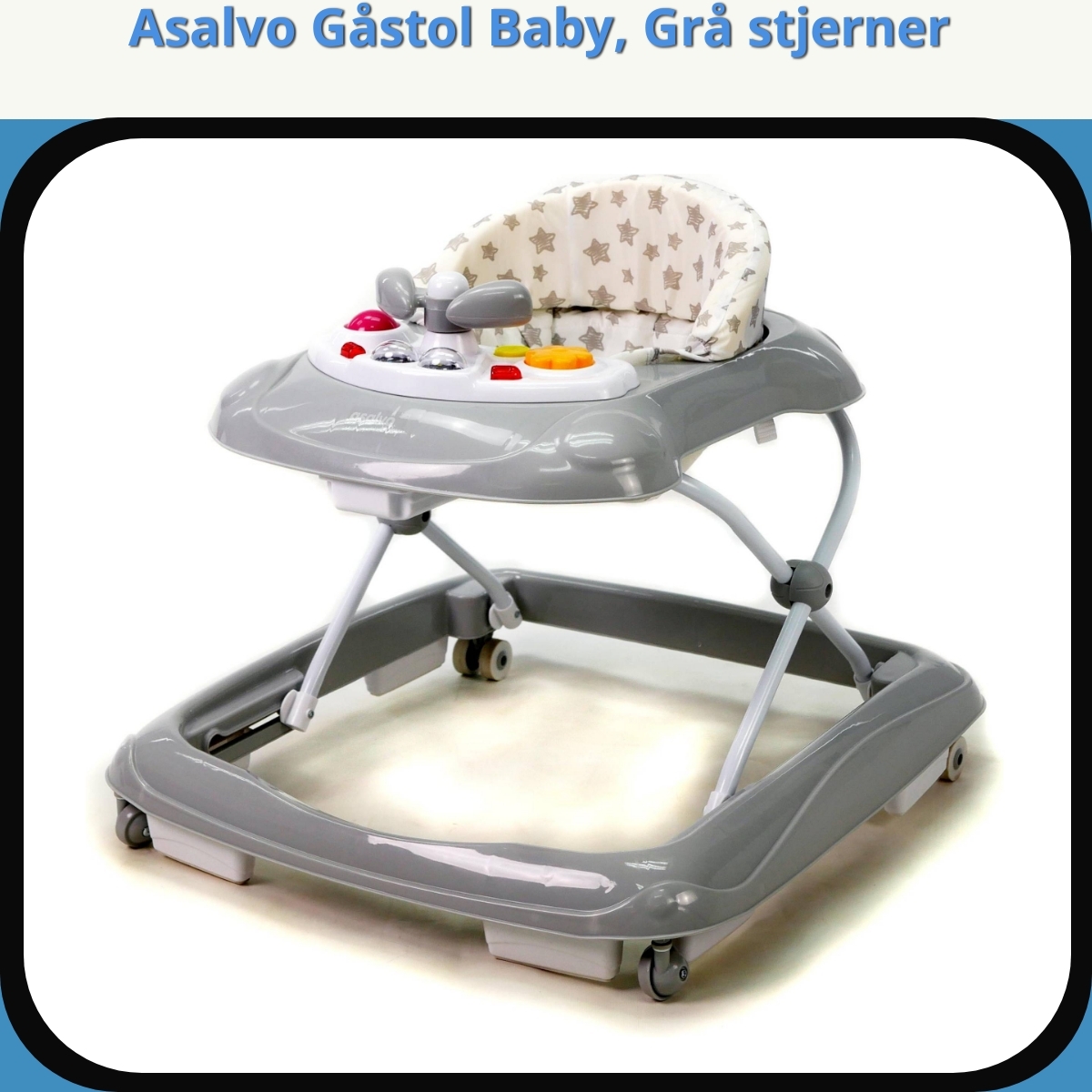 Anmeldelse af Asalvo Gåstol Baby, Grå stjerner