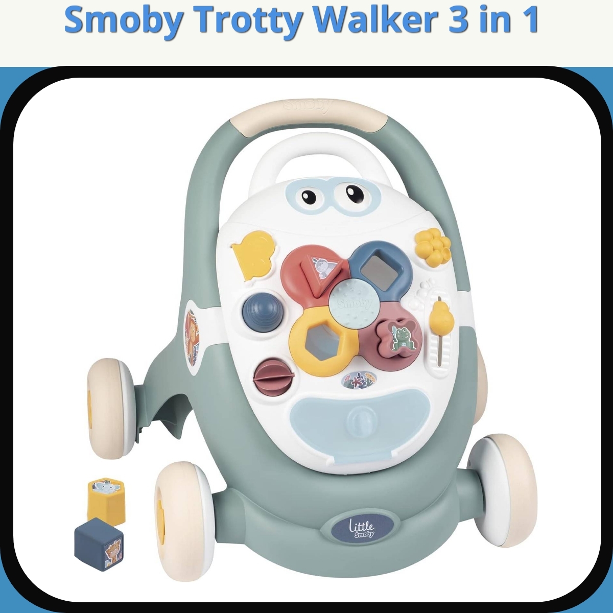Anmeldelse af Smoby Trotty Walker 3 in 1