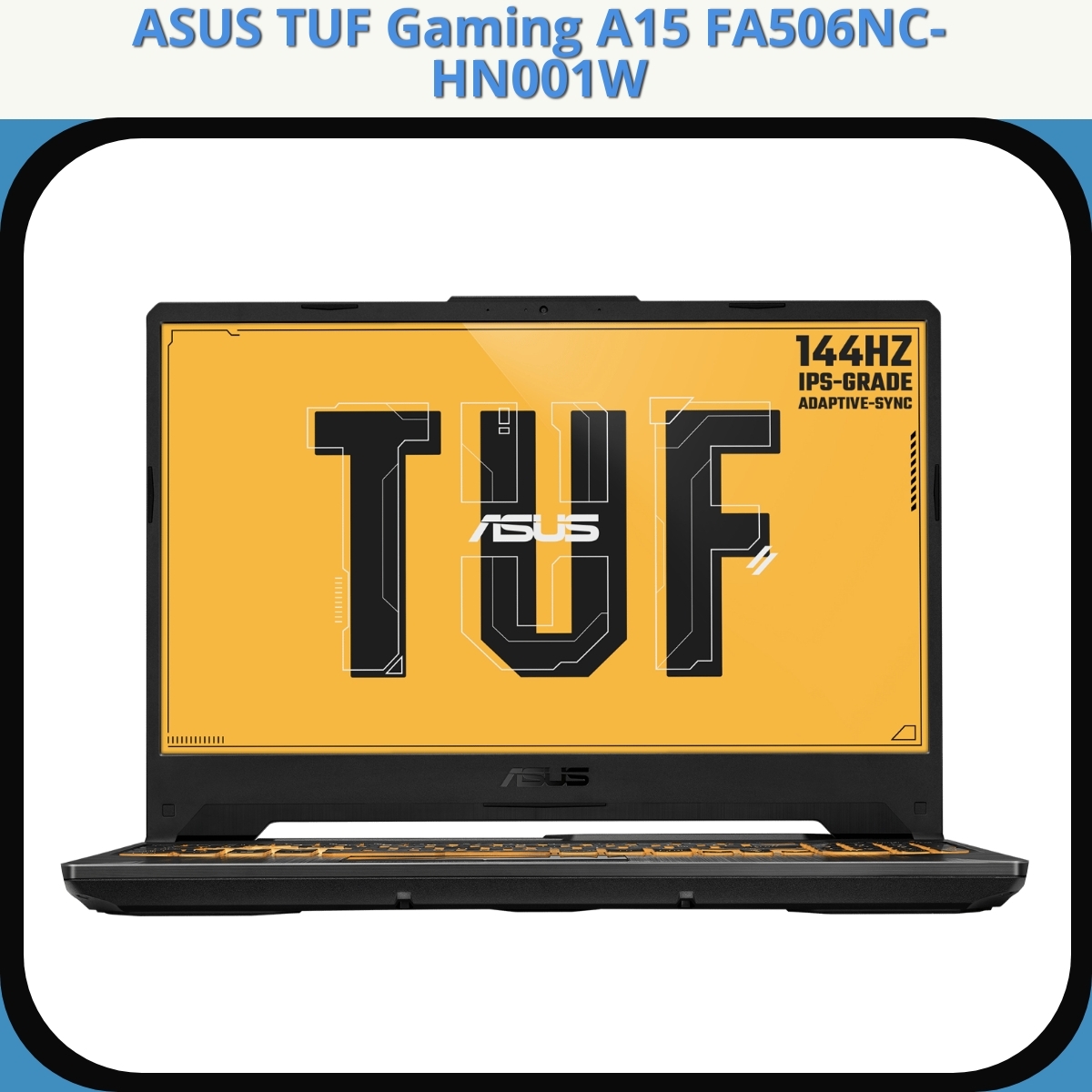 Anmeldelse af ASUS TUF Gaming A15 FA506NC-HN001W