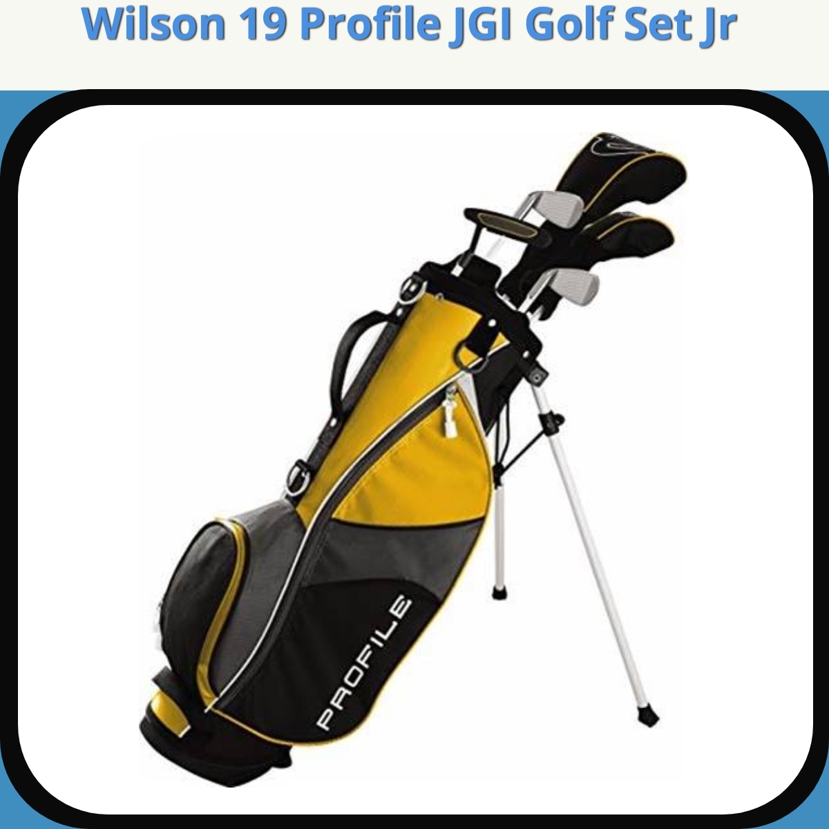 Anmeldelse af Wilson 19 Profile JGI Golf Set Jr
