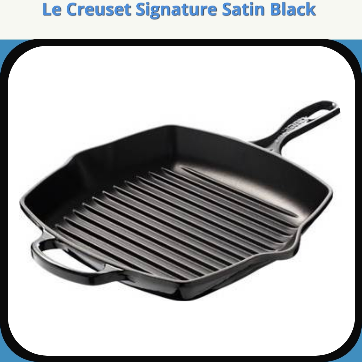 Anmeldelse af Le Creuset Signature Satin Black