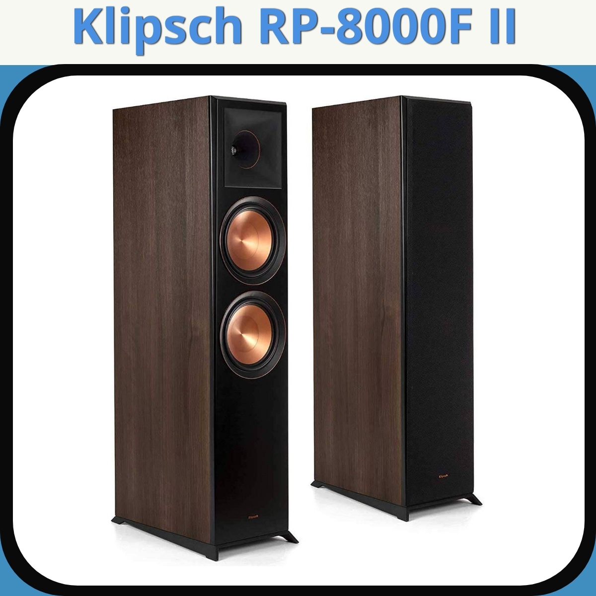 Anmeldelse af Klipsch RP-8000F II