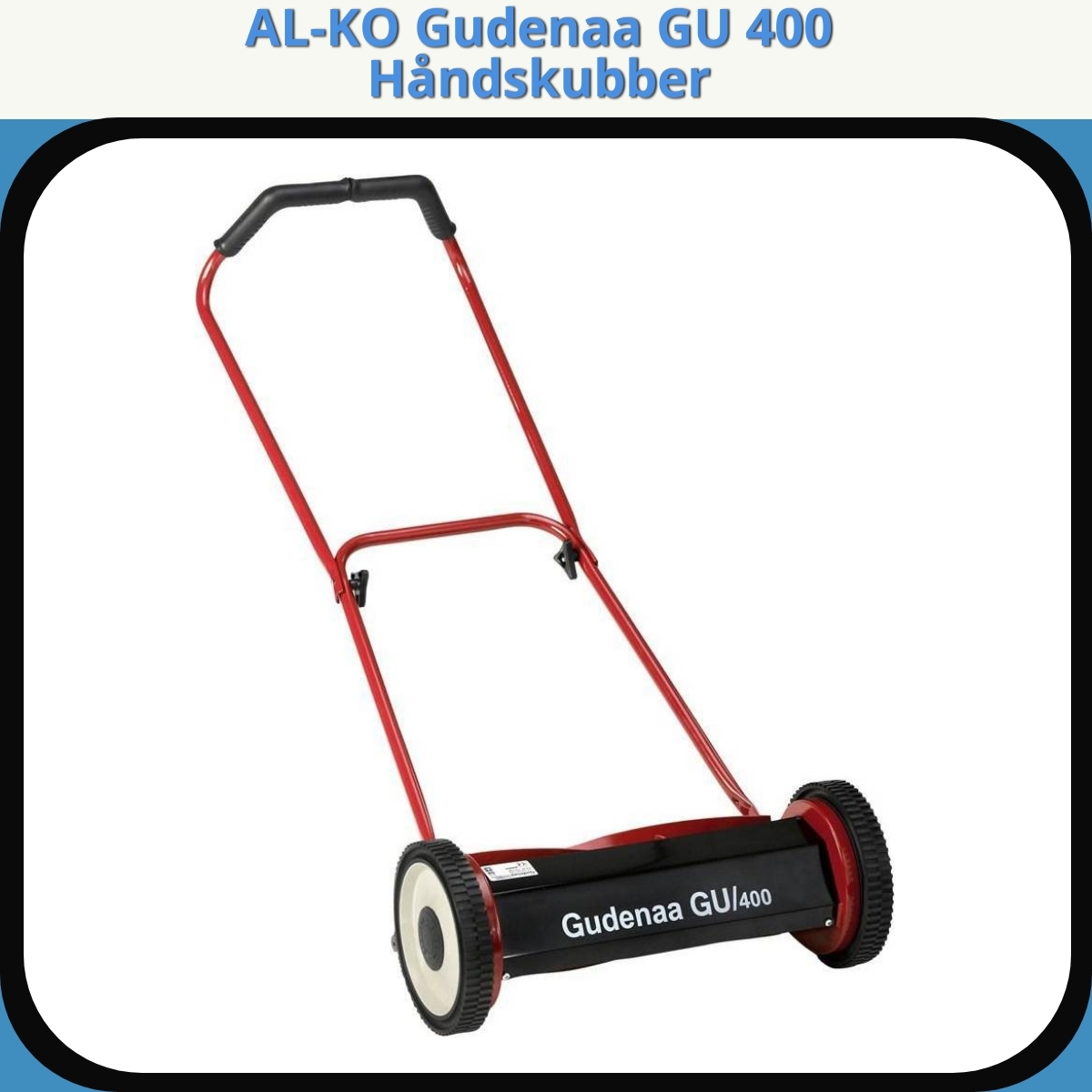 Anmeldelse af AL-KO Gudenaa GU 400 Håndskubber
