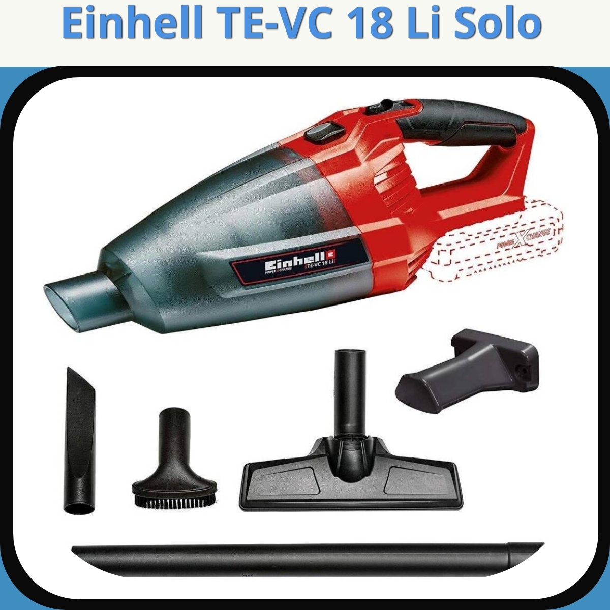 Anmeldelse af Einhell ‎TE-VC 18 Li Solo