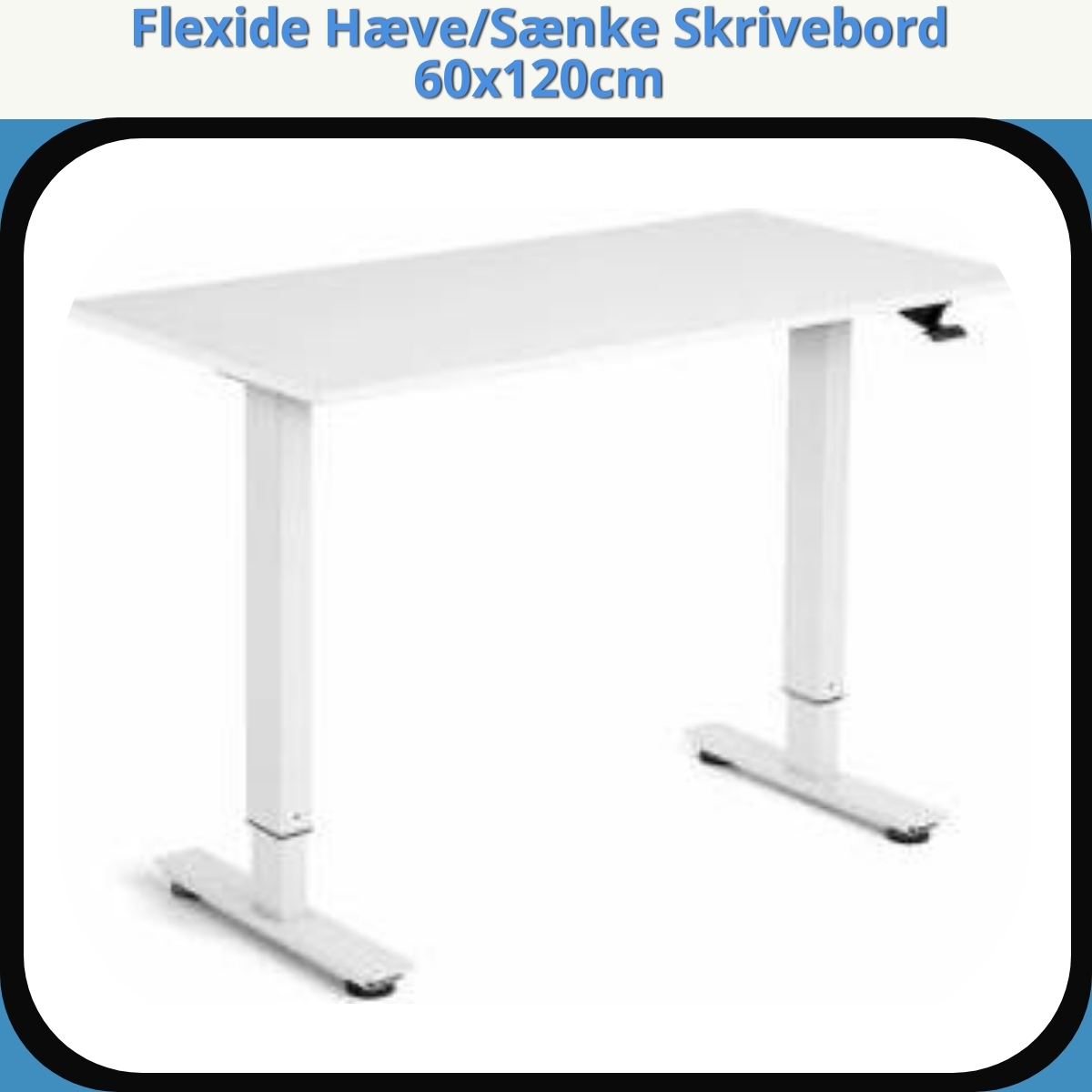 Anmeldelse af Flexide Hæve/Sænke Skrivebord 60x120cm