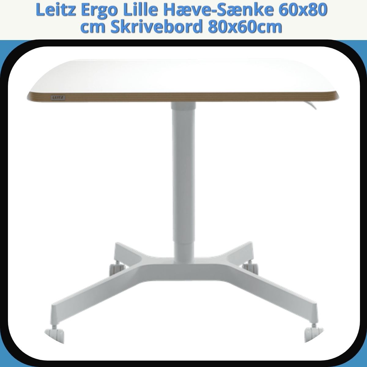 Anmeldelse af Leitz Ergo Lille Hæve-Sænke 60x80 cm Skrivebord 80x60cm