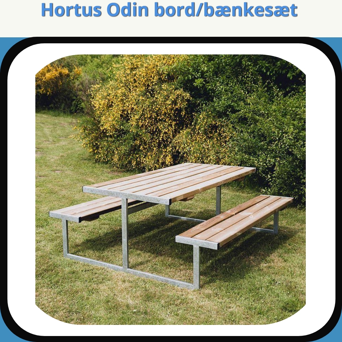 Anmeldelse af Hortus Odin bord/bænkesæt