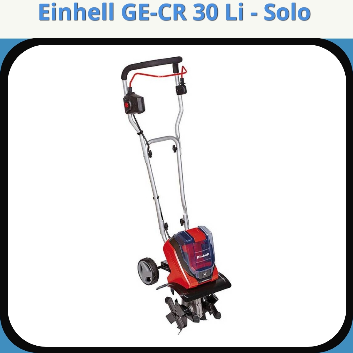 Anmeldelse af Einhell GE-CR 30 Li - Solo