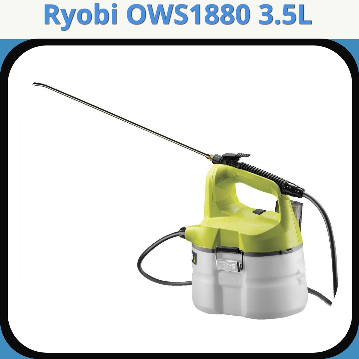 Anmeldelse af Ryobi OWS1880 3.5L