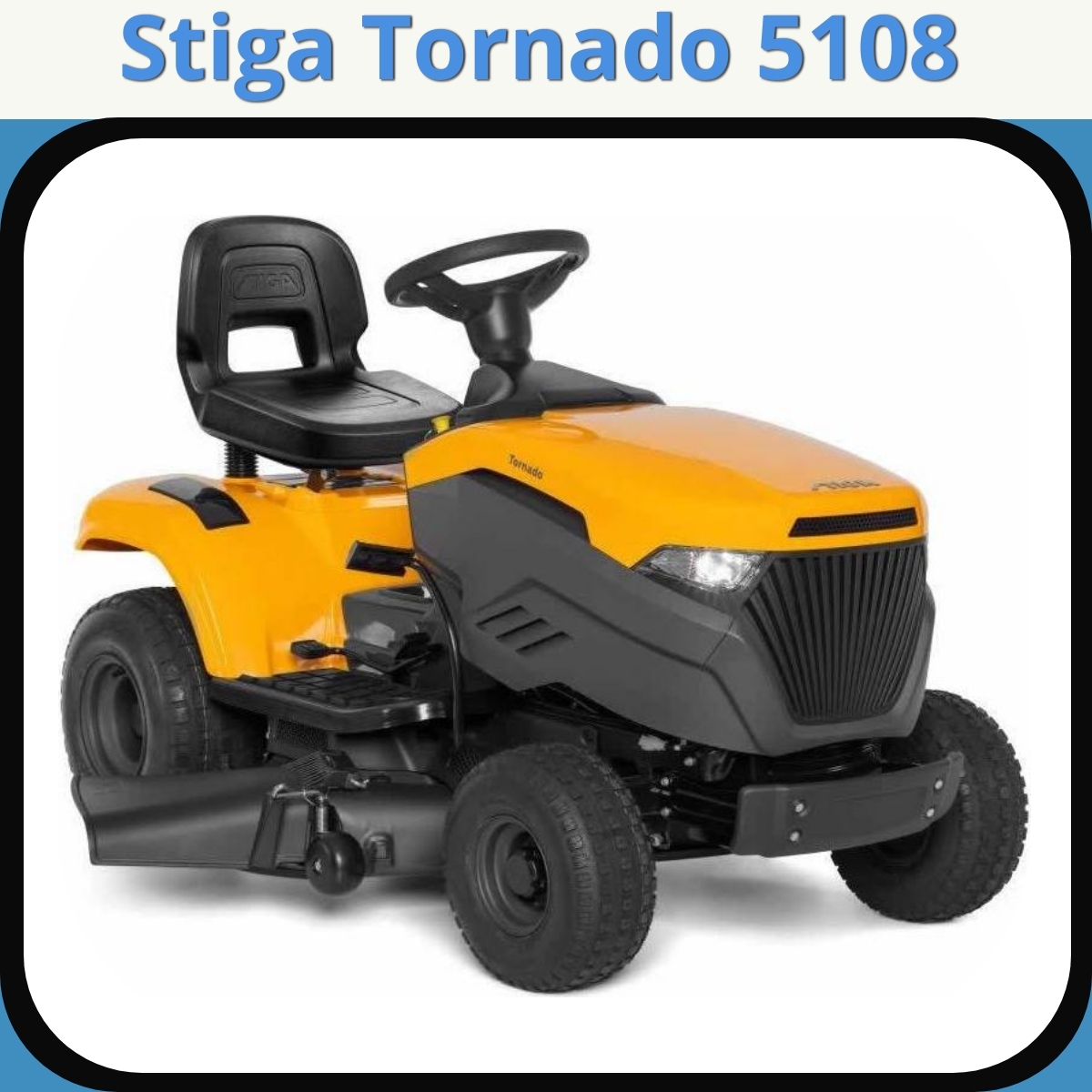 Anmeldelse af Stiga Tornado 5108