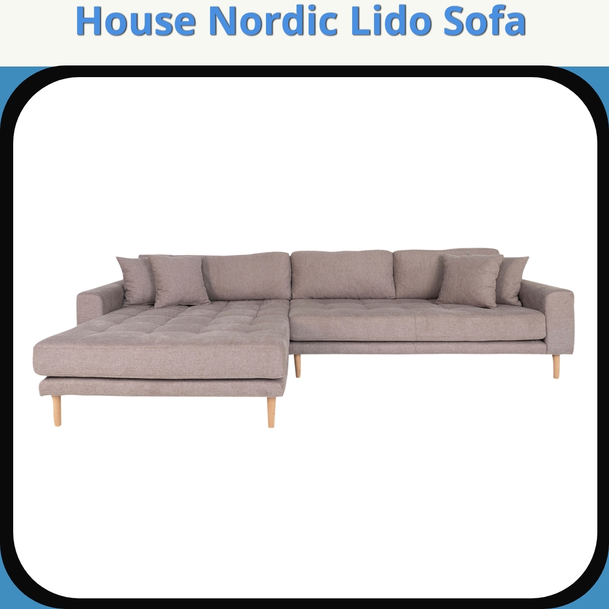 Anmeldelse af House Nordic Lido Sofa