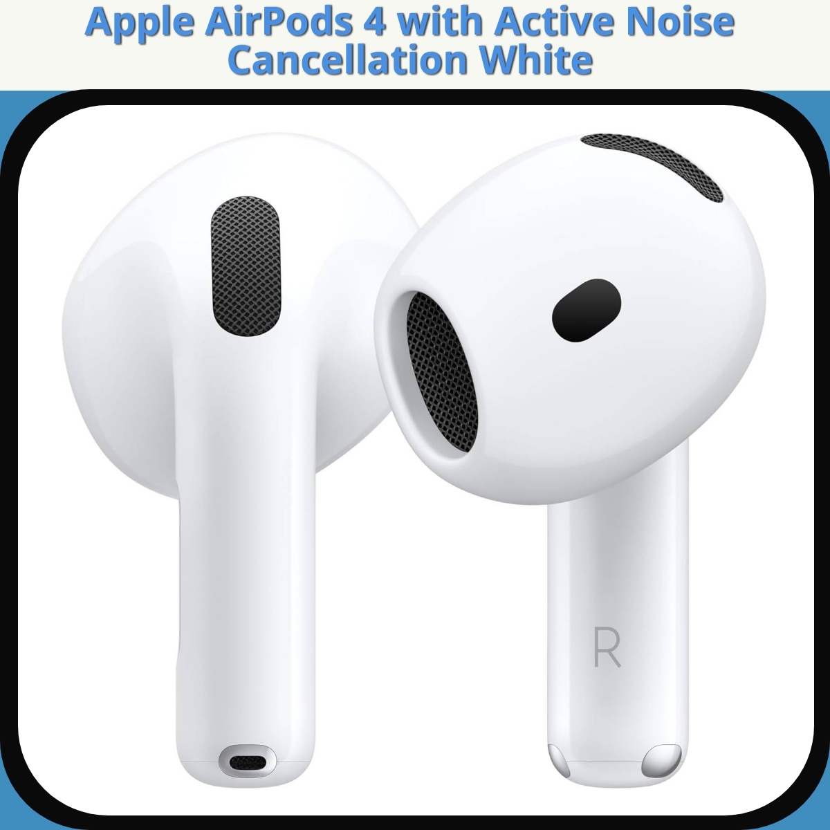 Anmeldelse af Apple AirPods 4 with Active Noise Cancellation White
