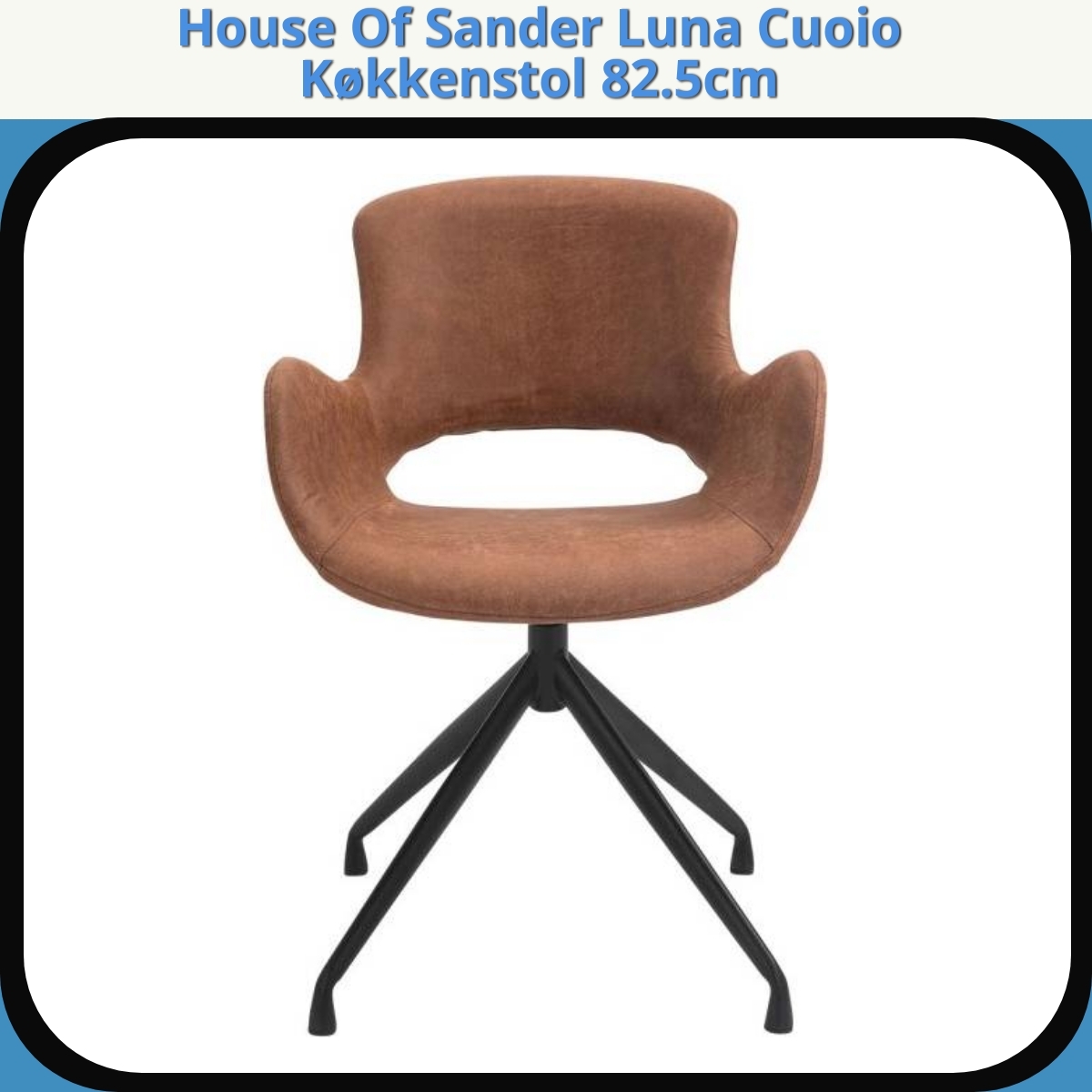 Anmeldelse af House Of Sander Luna Cuoio Køkkenstol 82.5cm