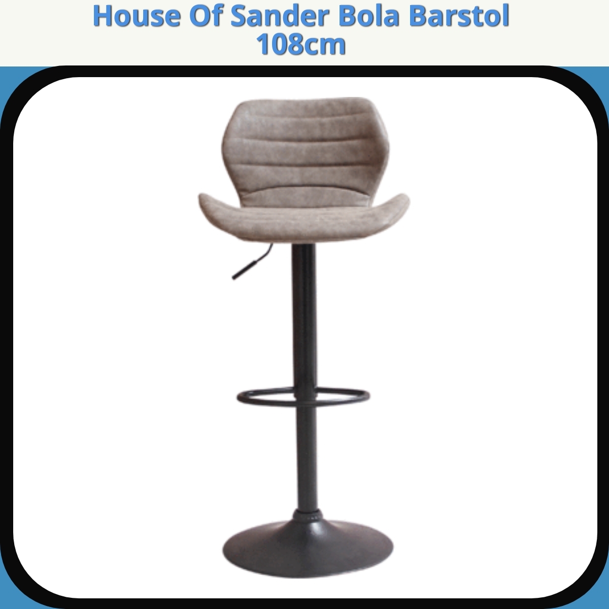 Anmeldelse af House Of Sander Bola Barstol 108cm