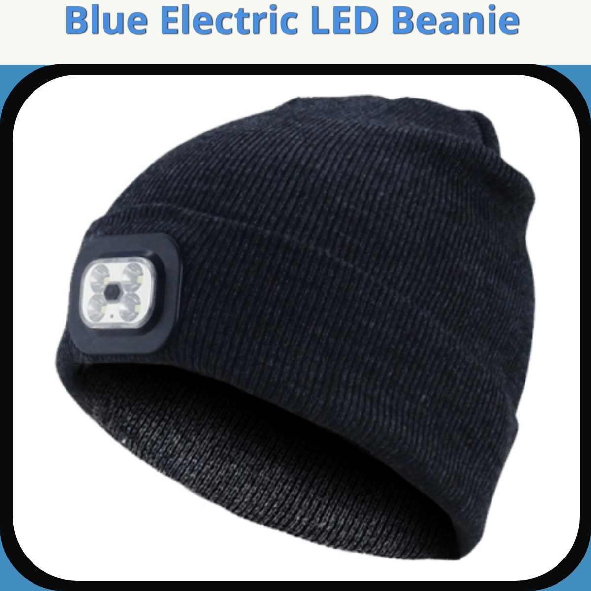 Anmeldelse af Blue Electric LED Beanie