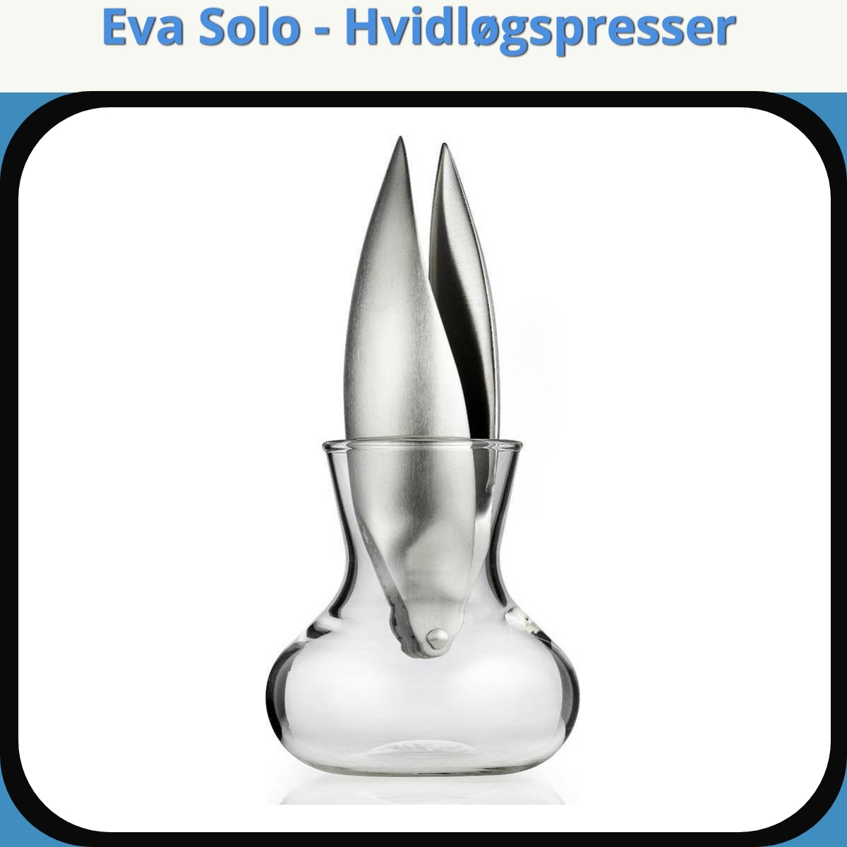 Anmeldelse af Eva Solo - Hvidløgspresser