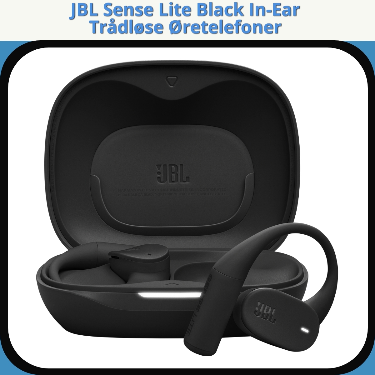 Anmeldelse af JBL Sense Lite Black In-Ear Trådløse Øretelefoner