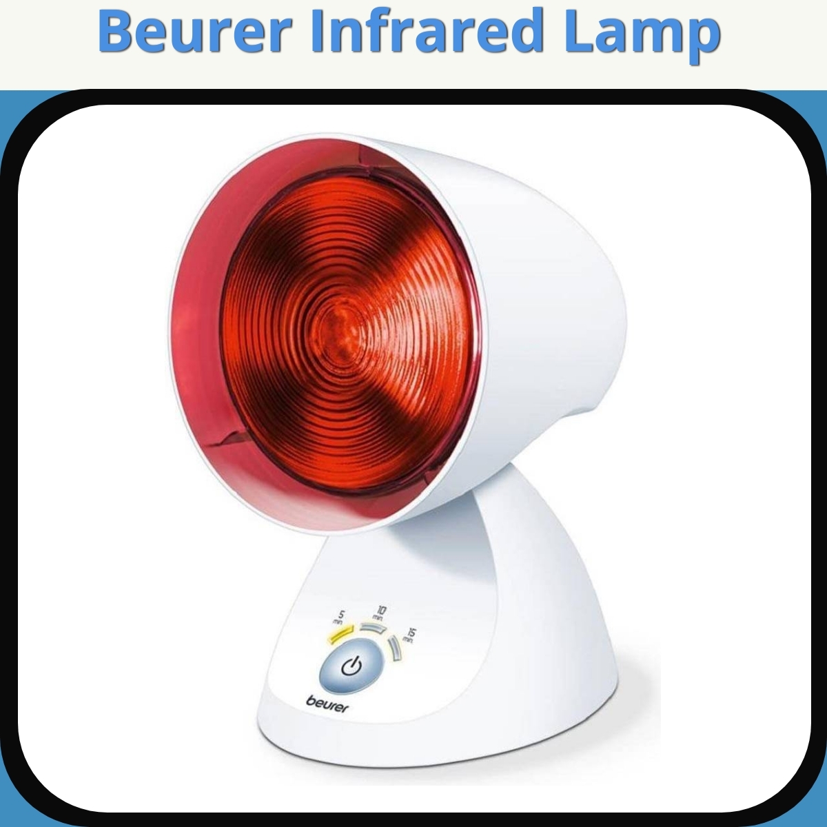 Anmeldelse af Beurer Infrared Lamp