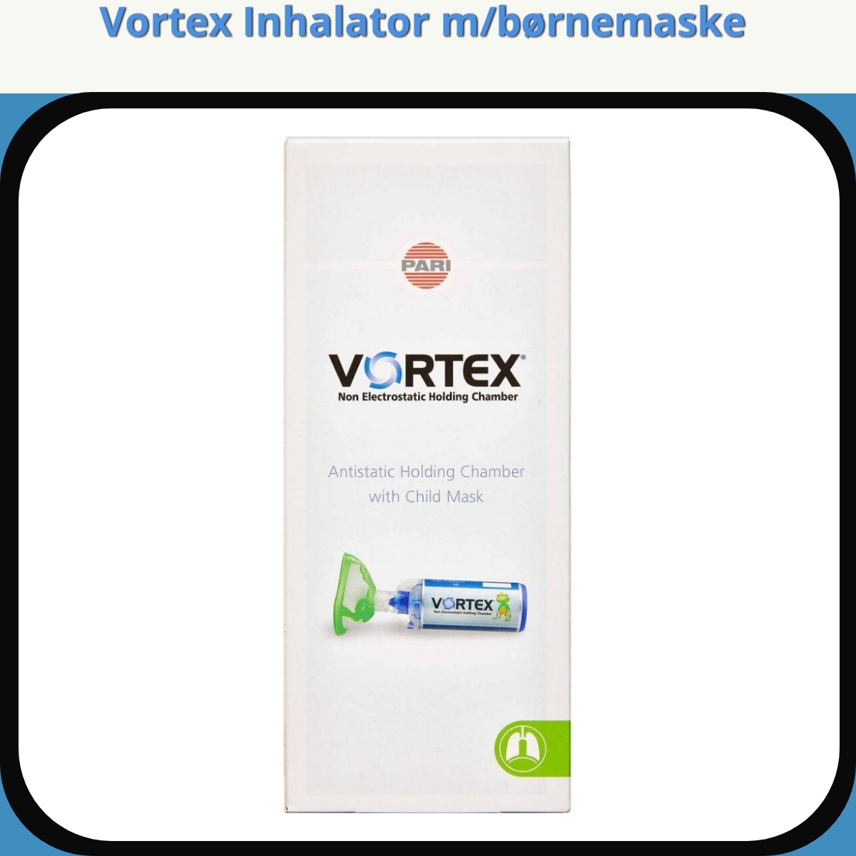 Anmeldelse af Vortex Inhalator m/børnemaske