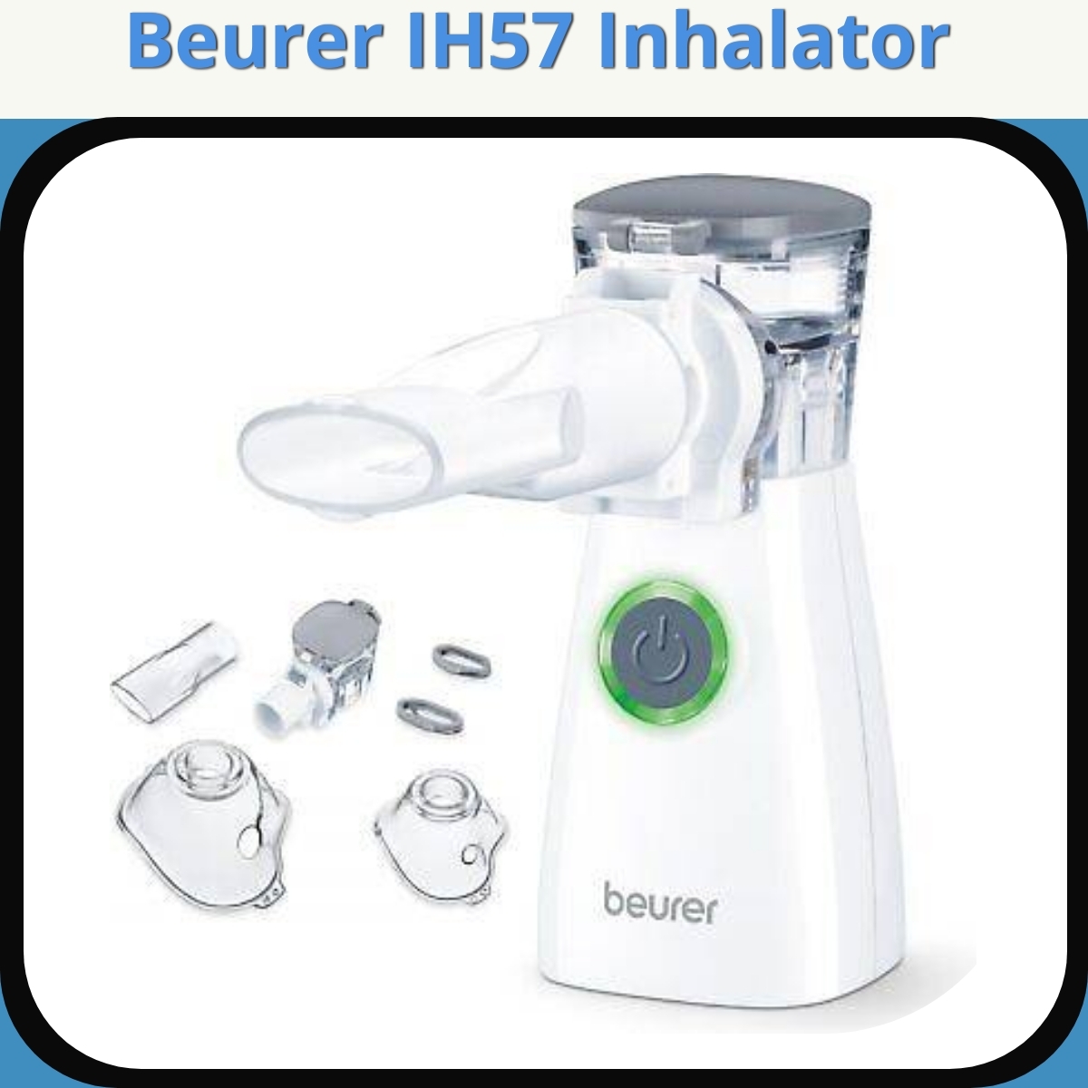 Anmeldelse af Beurer IH57 Inhalator