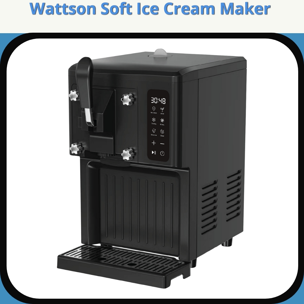 Anmeldelse af Wattson Soft Ice Cream Maker