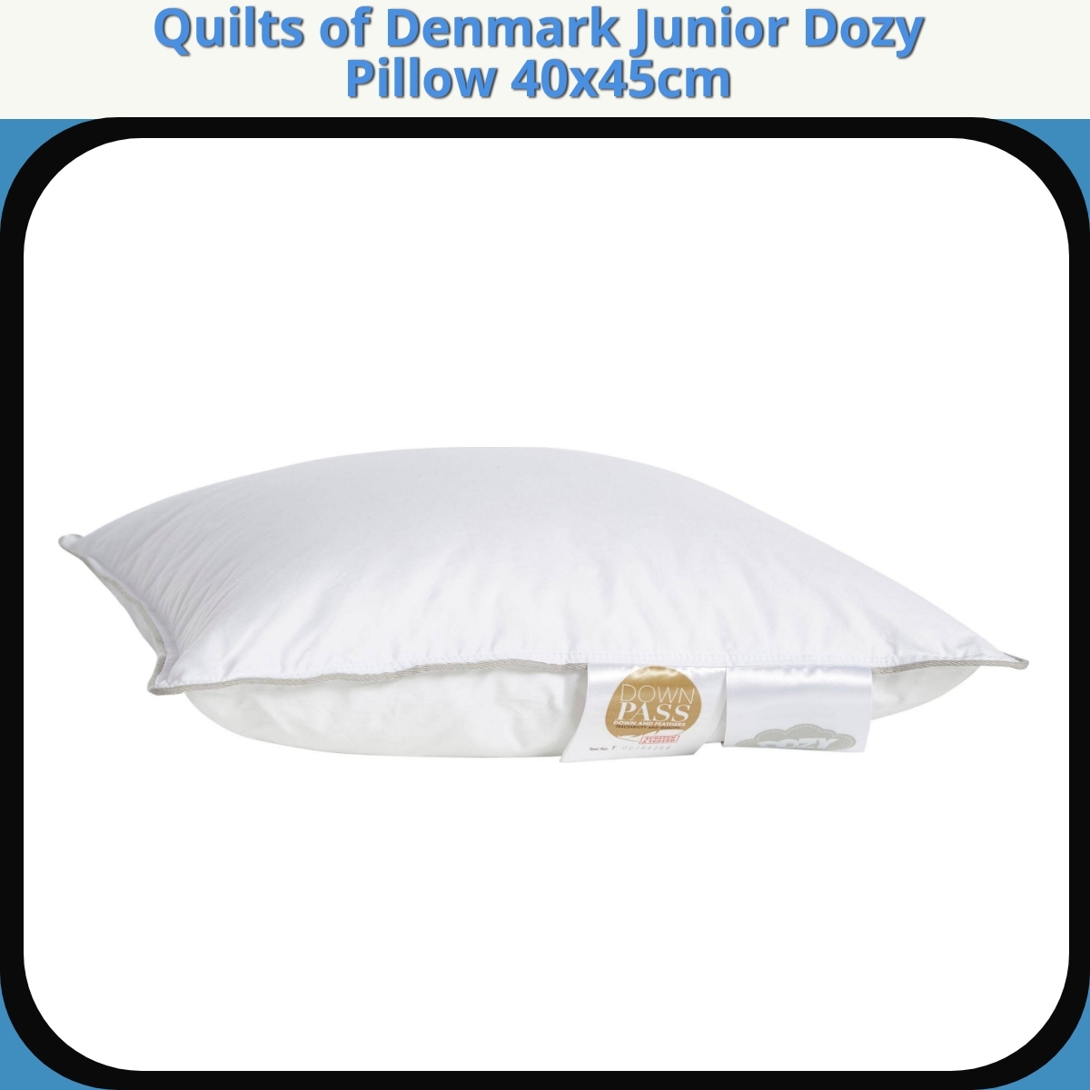 Anmeldelse af Quilts of Denmark Junior Dozy Pillow 40x45cm
