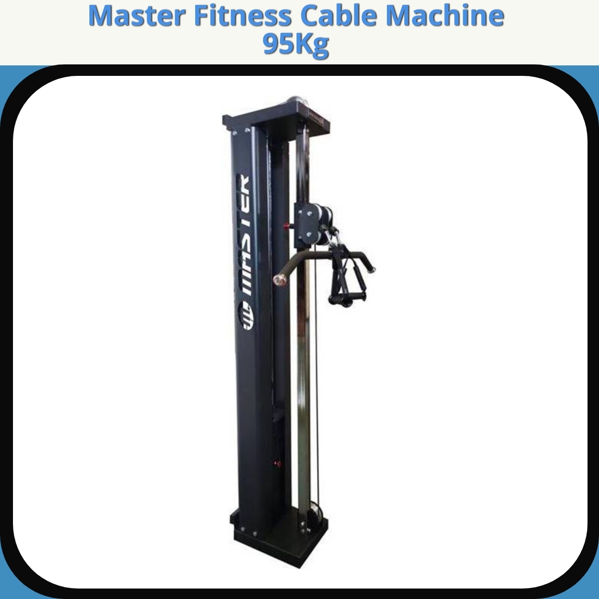 Anmeldelse af Master Fitness Cable Machine 95Kg