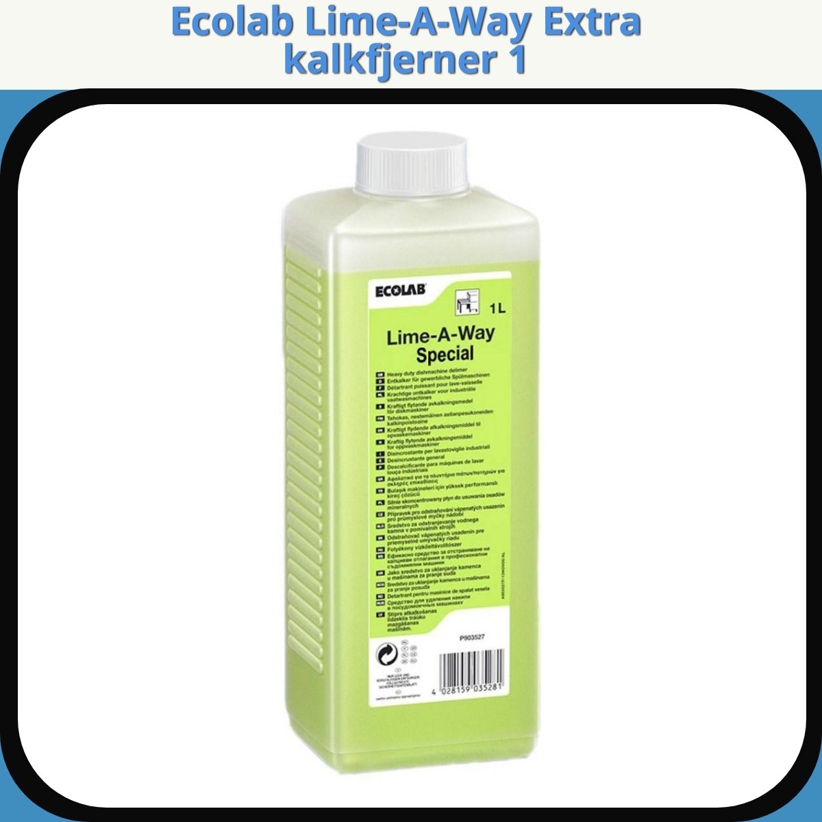 Anmeldelse af Ecolab Lime-A-Way Extra kalkfjerner 1