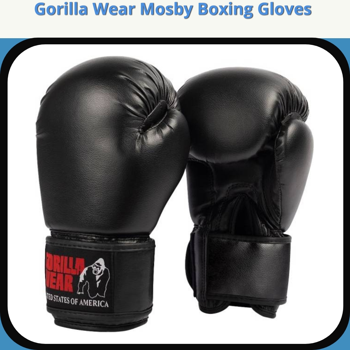 Anmeldelse af Gorilla Wear Mosby Boxing Gloves