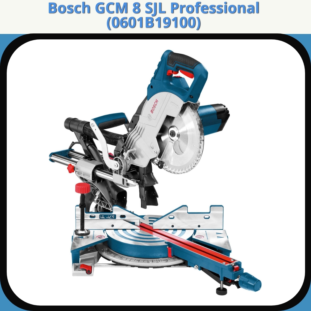 Anmeldelse af Bosch GCM 8 SJL Professional (0601B19100)