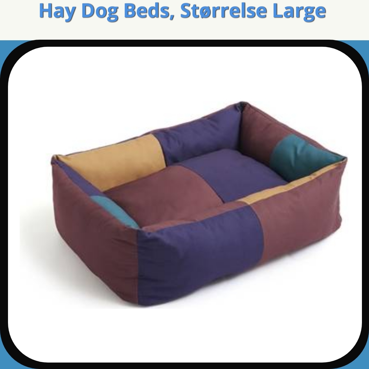 Anmeldelse af Hay Dog Beds, Størrelse Large