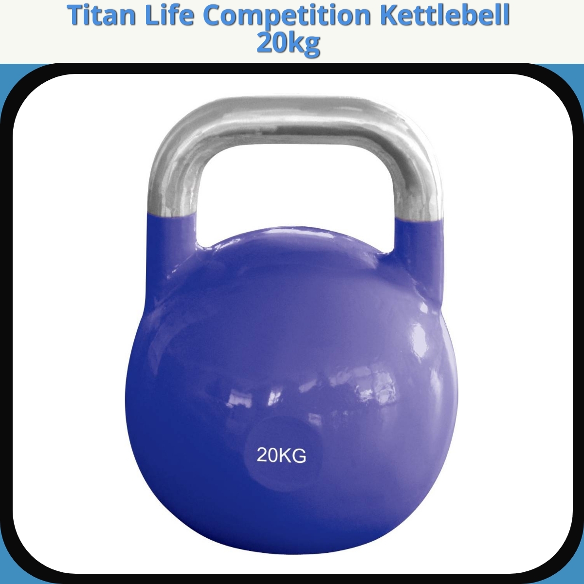 Anmeldelse af Titan Life Competition Kettlebell 20kg