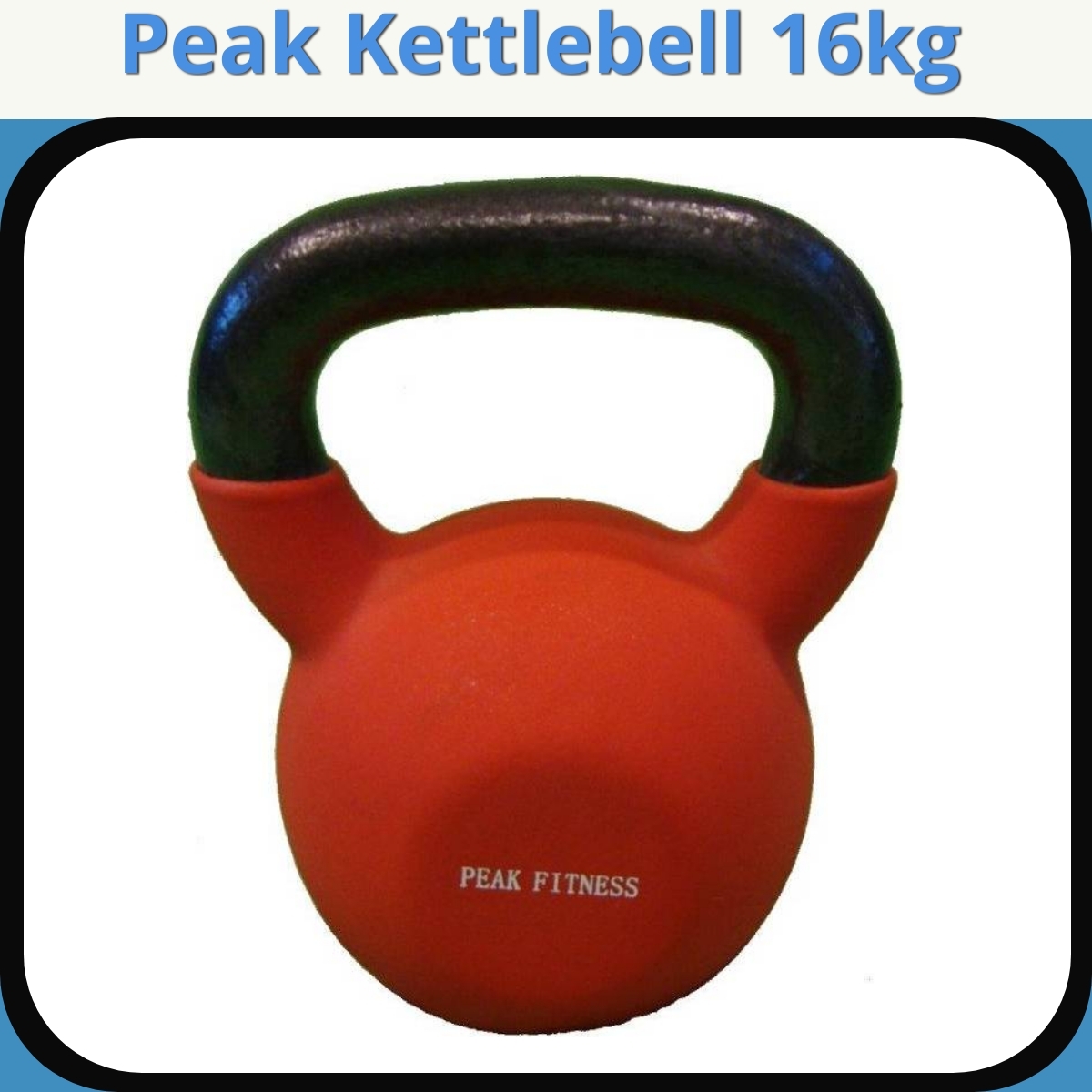 Anmeldelse af Peak Kettlebell 16kg