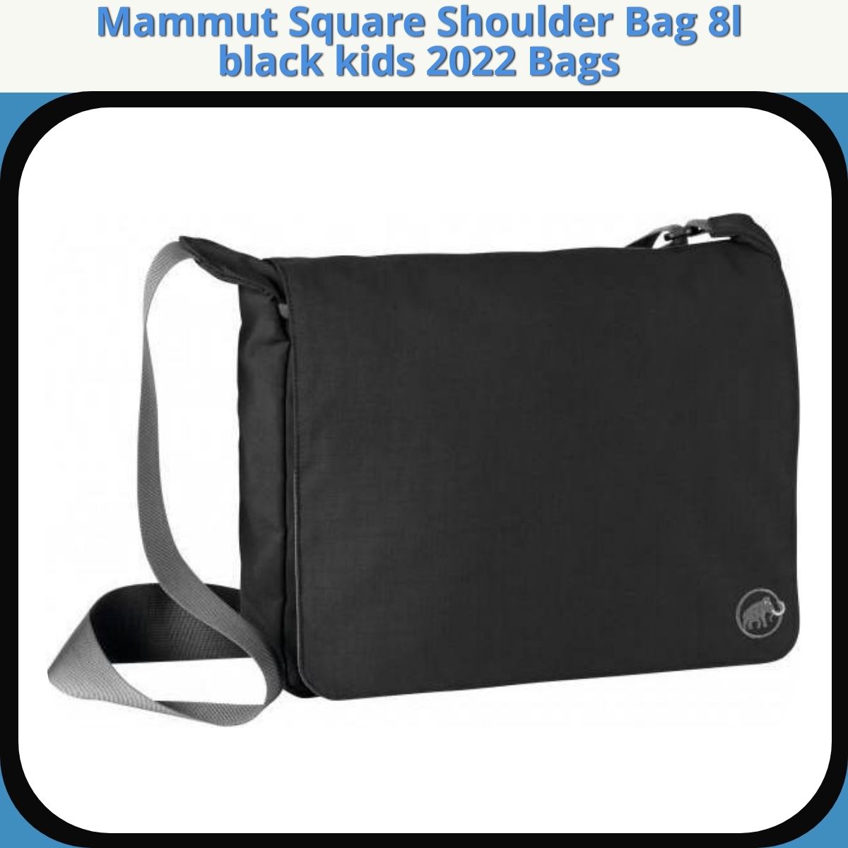 Anmeldelse af Mammut Square Shoulder Bag 8l black kids 2022 Bags