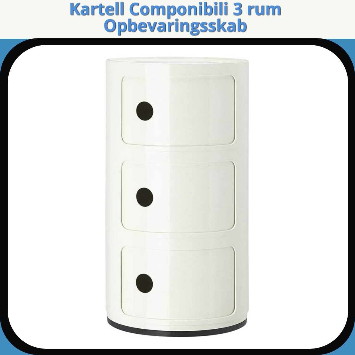 Anmeldelse af Kartell Componibili 3 rum Opbevaringsskab