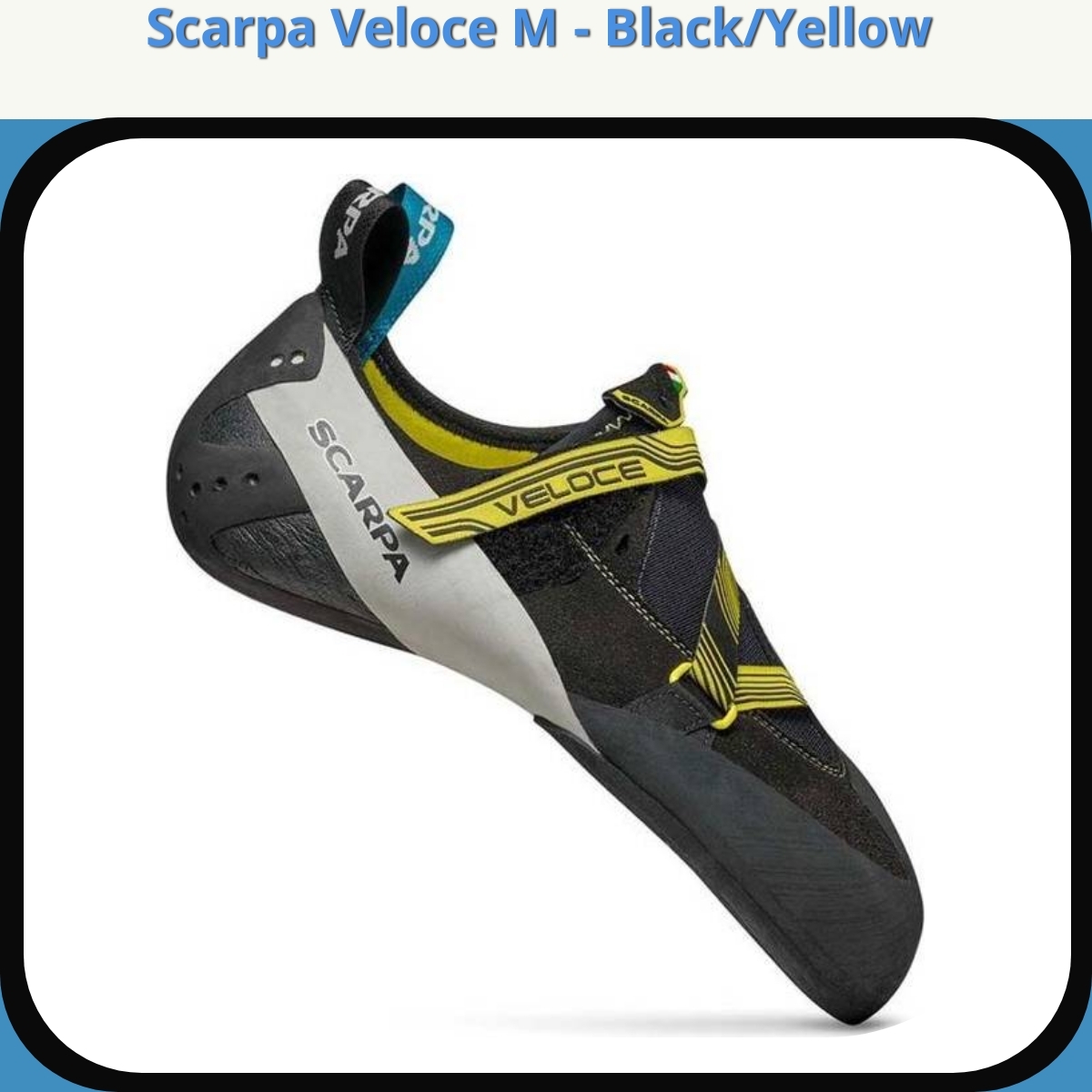 Anmeldelse af Scarpa Veloce M - Black/Yellow