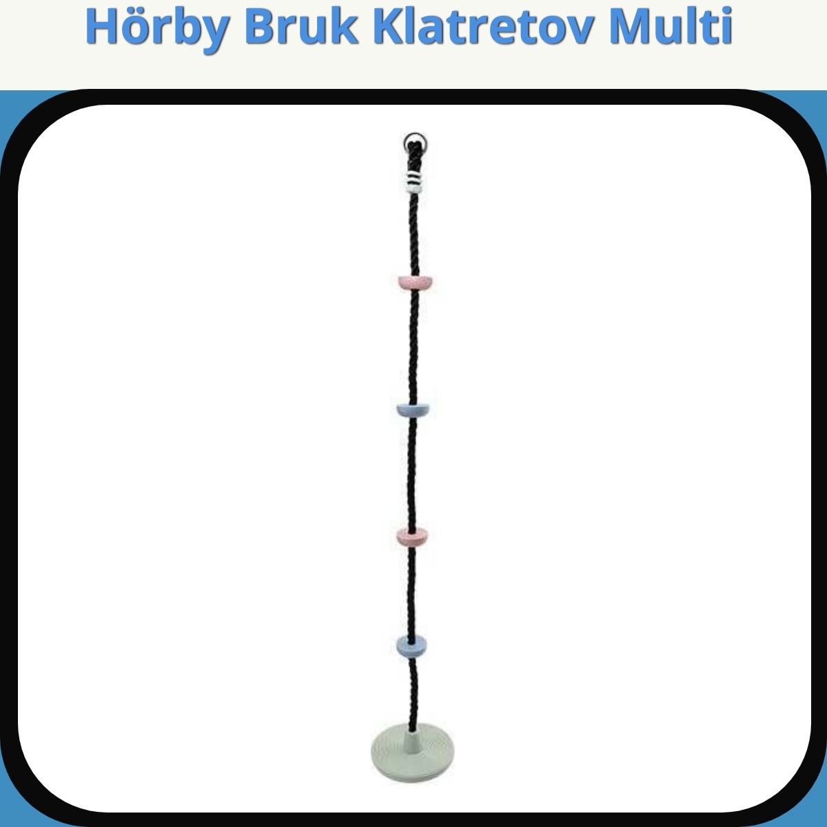Anmeldelse af Hörby Bruk Klatretov Multi