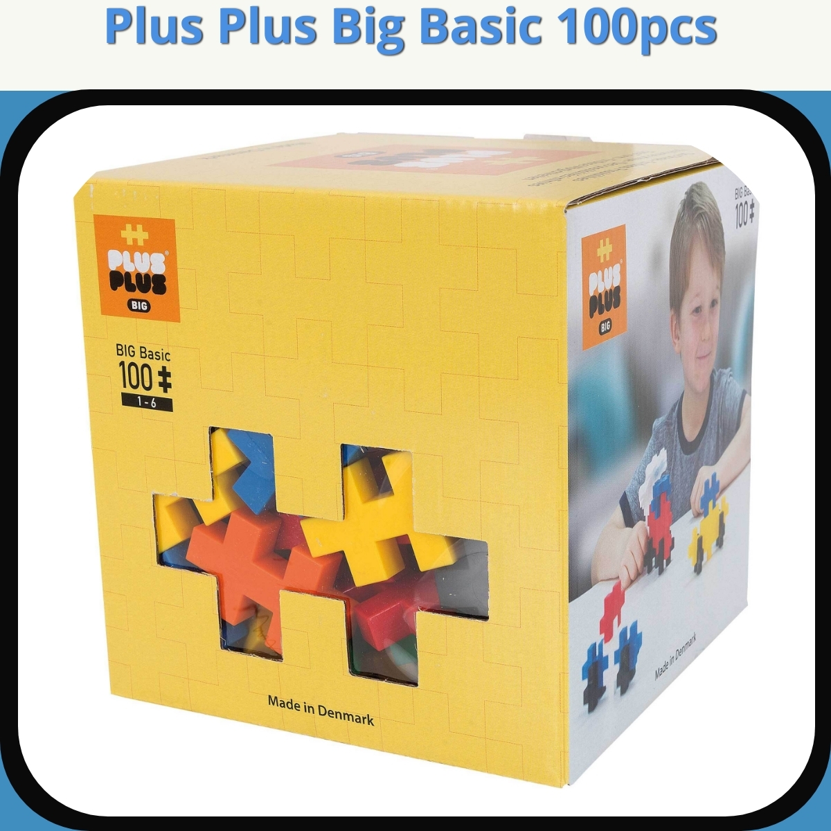 Anmeldelse af Plus Plus Big Basic 100pcs