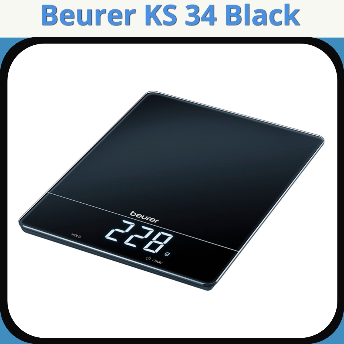 Anmeldelse af Beurer KS 34 Black