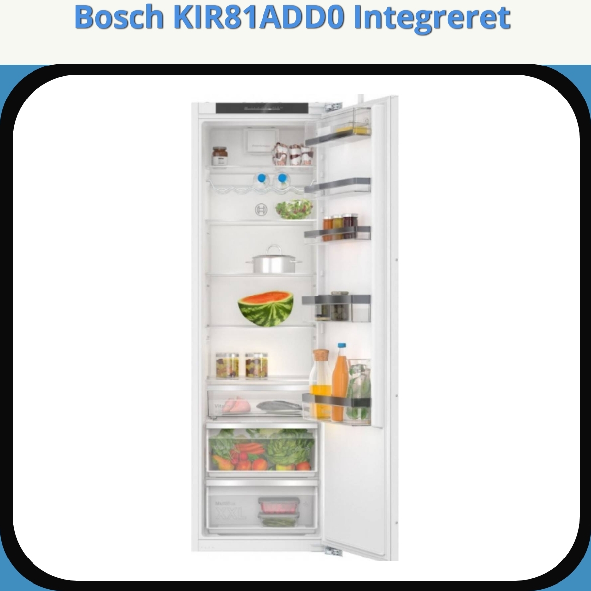 Anmeldelse af Bosch KIR81ADD0 Integreret