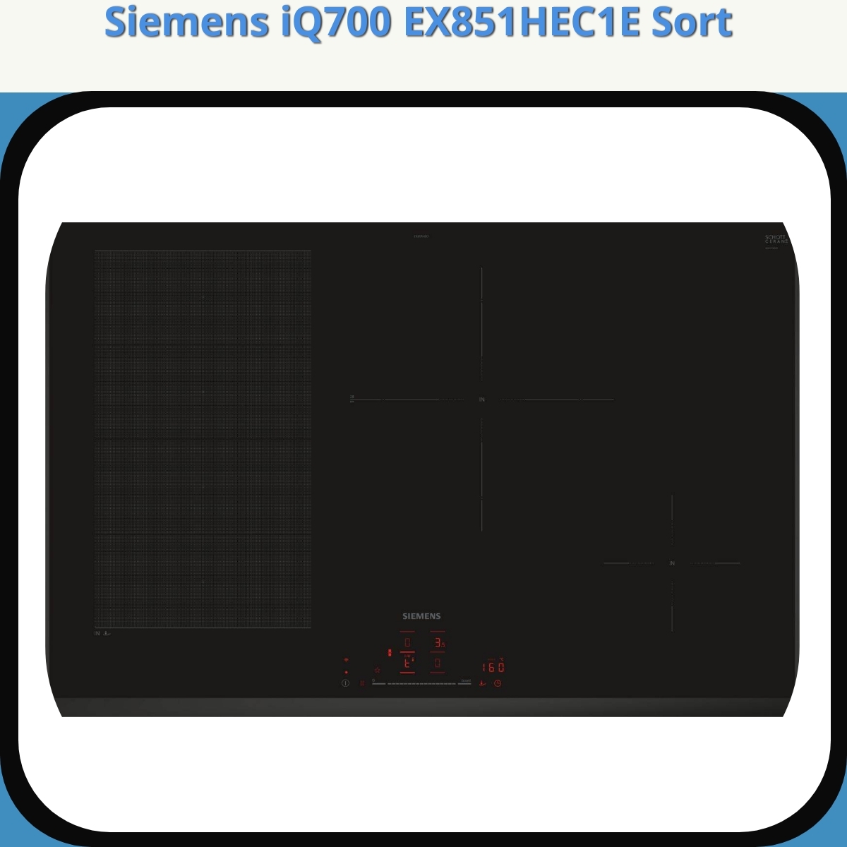 Anmeldelse af Siemens iQ700 EX851HEC1E Sort