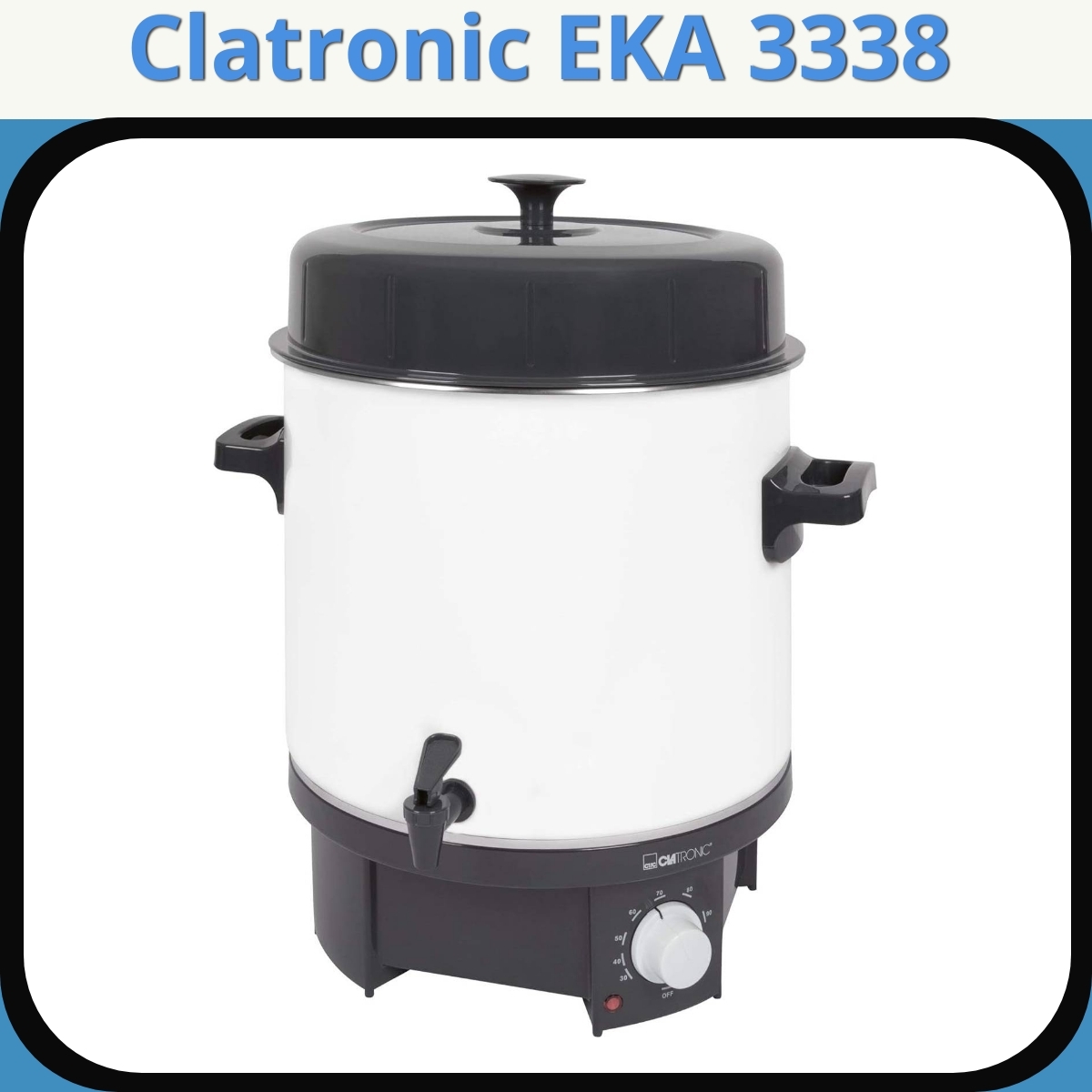 Anmeldelse af Clatronic EKA 3338