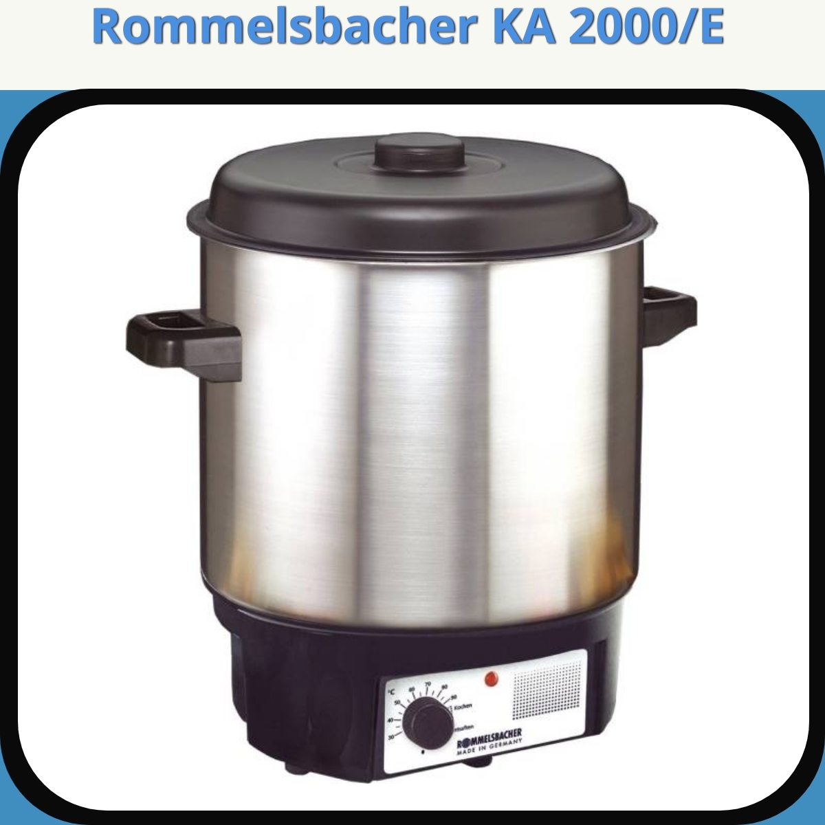 Anmeldelse af Rommelsbacher KA 2000/E