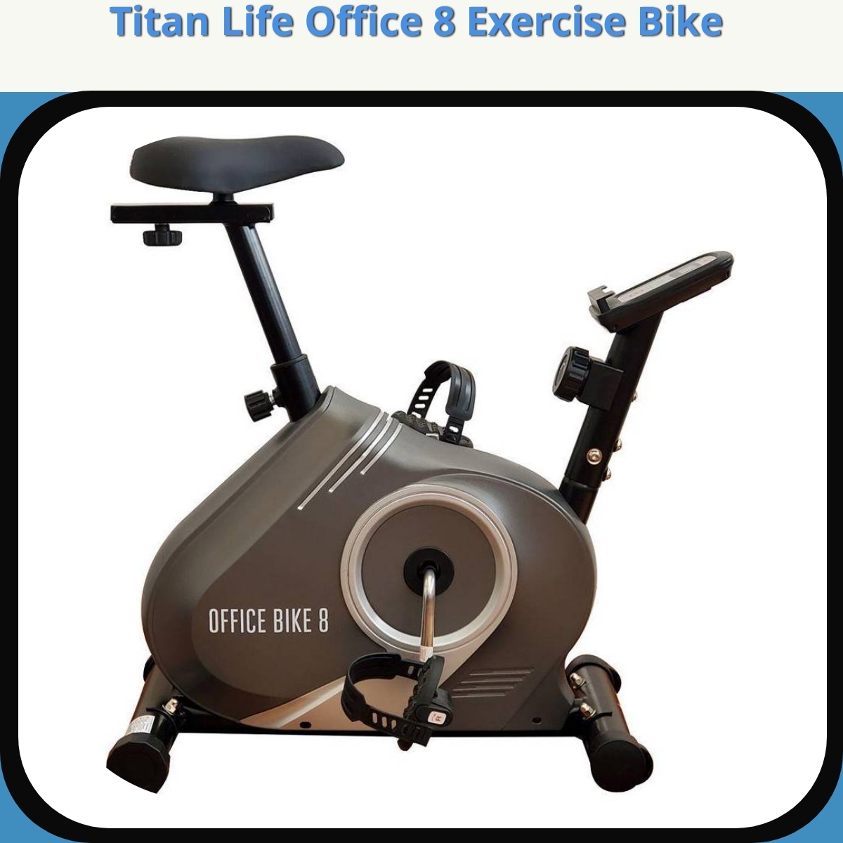 Anmeldelse af Titan Life Office 8 Exercise Bike