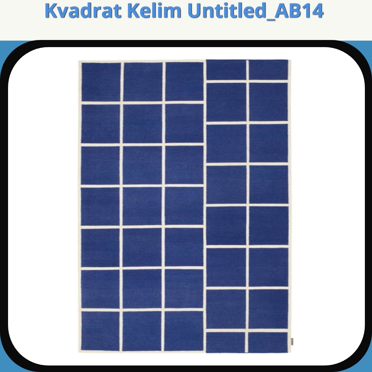 Anmeldelse af Kvadrat Kelim Untitled_AB14