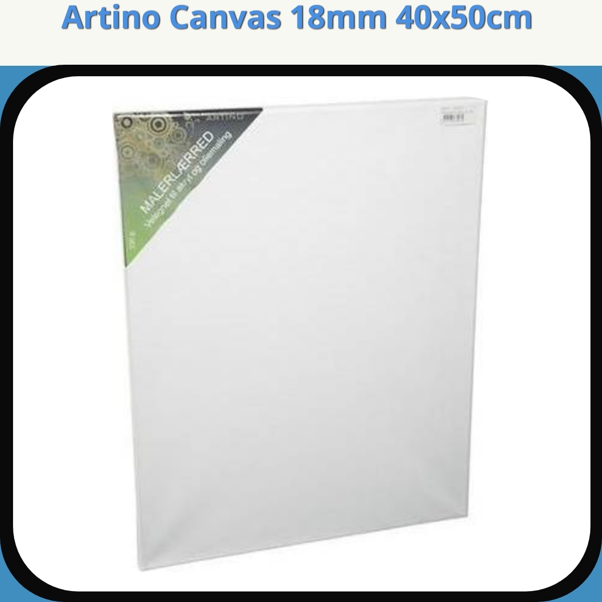 Anmeldelse af Artino Canvas 18mm 40x50cm