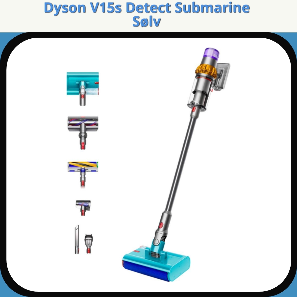 Anmeldelse af Dyson V15s Detect Submarine Sølv