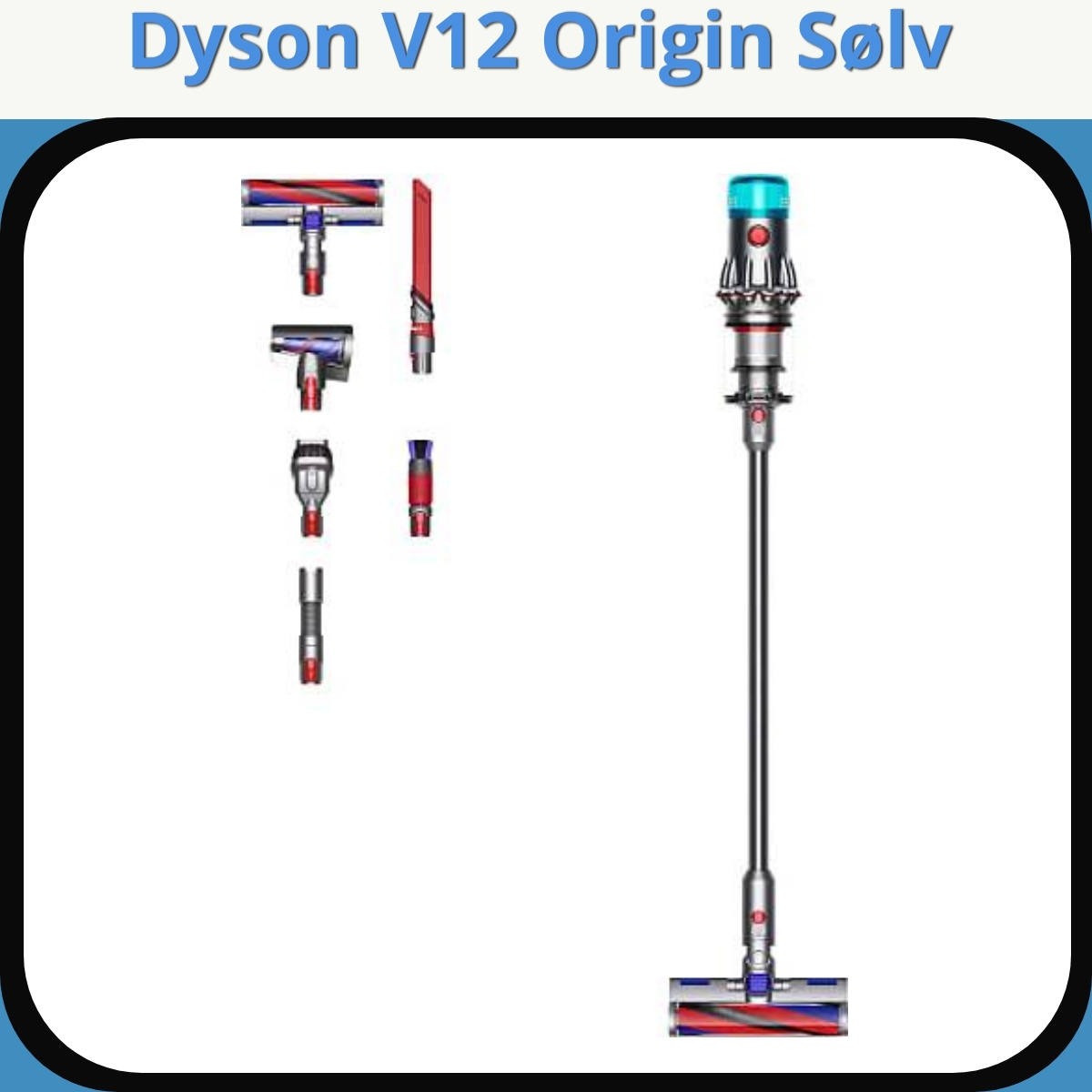 Anmeldelse af Dyson V12 Origin Sølv