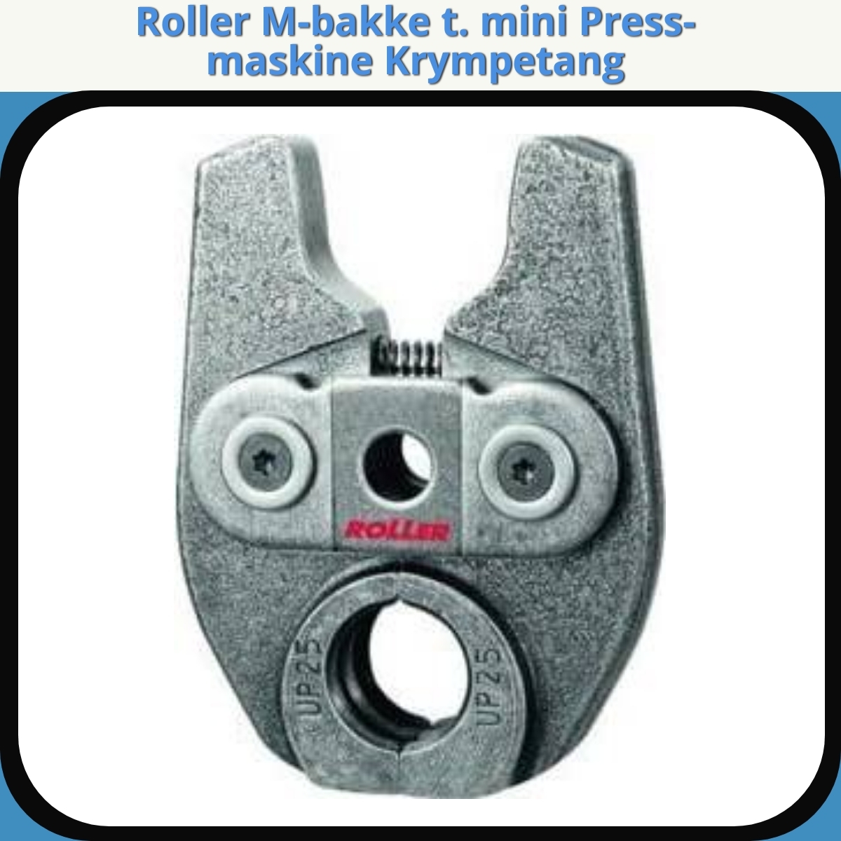 Anmeldelse af Roller M-bakke t. mini Press-maskine Krympetang