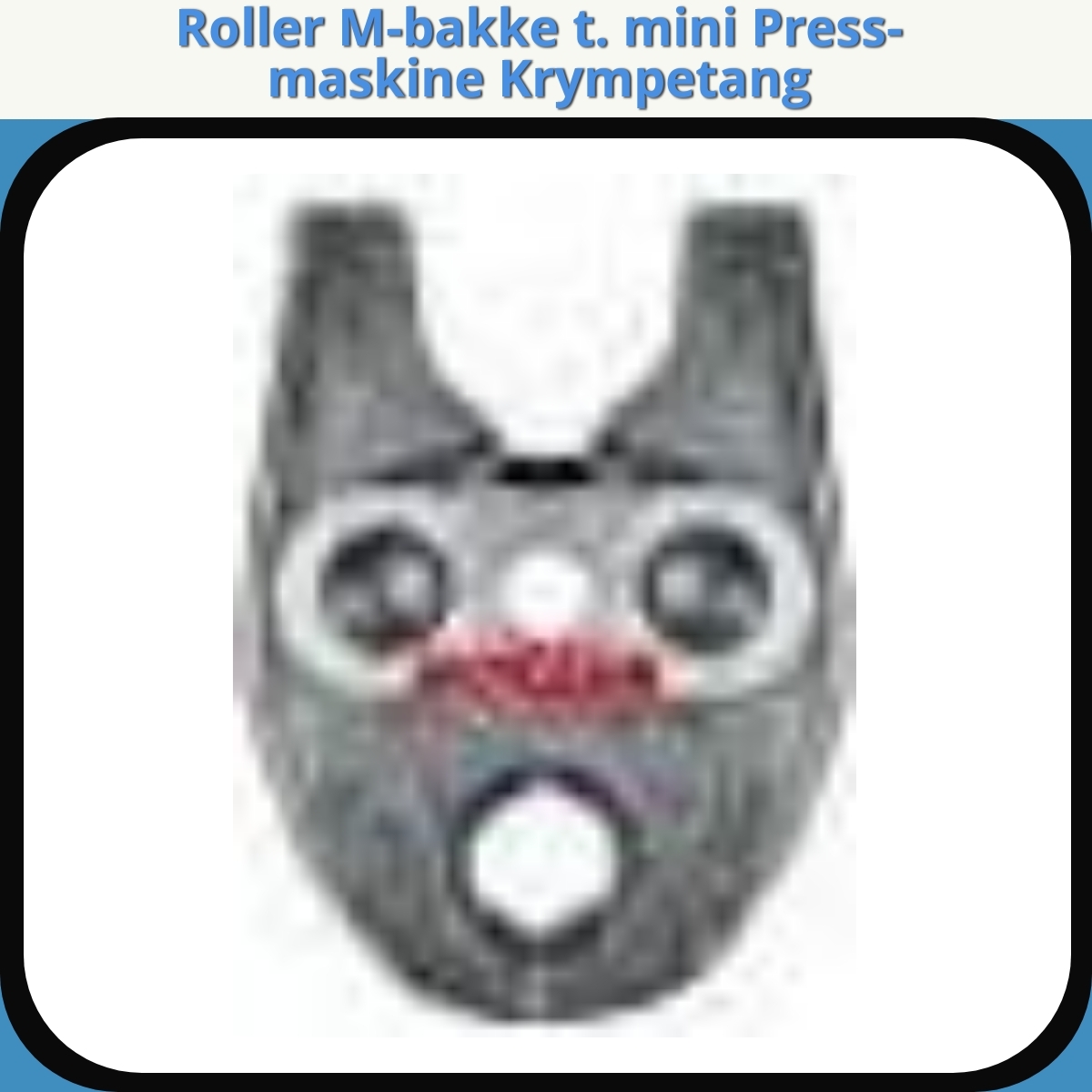Anmeldelse af Roller M-bakke t. mini Press-maskine Krympetang
